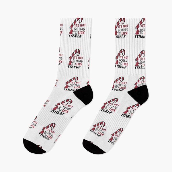Item preview, It's not going to lick itself - CANDY CANE FUNNY CHRISTMAS designed and sold by AchrafOc.