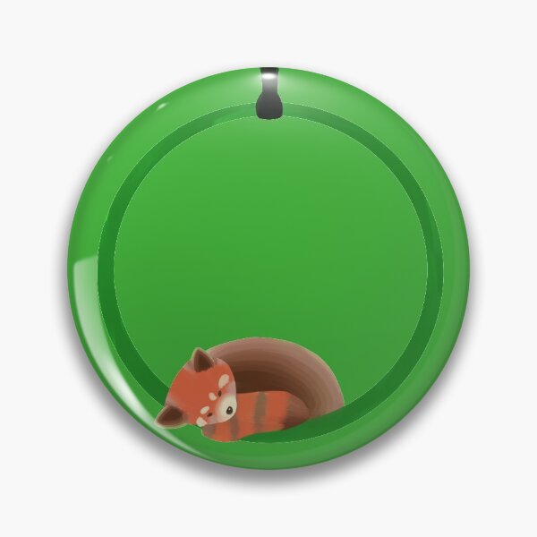 Item preview, Watercolour Red Panda Aerial Hoop designed and sold by VibrantFlight.