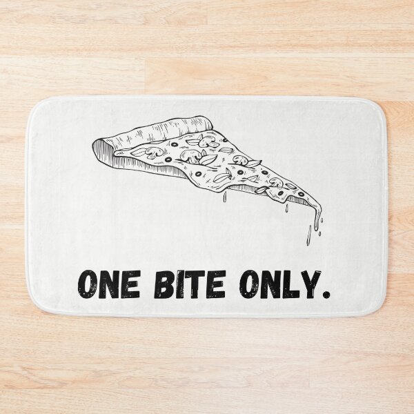 Item preview, Pizza rules -One Bite Only  designed and sold by BohoMoon.