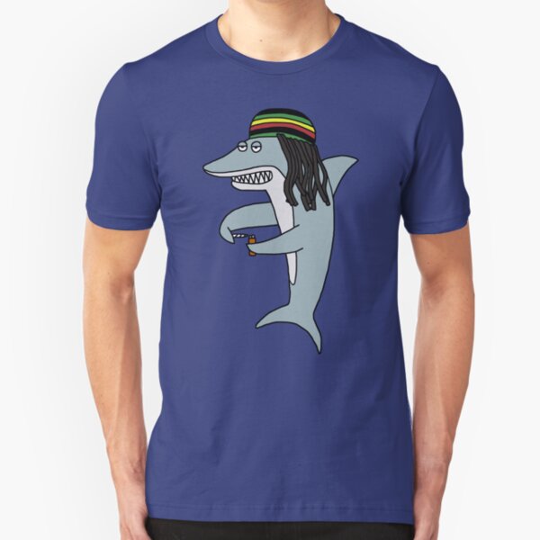 Reggae Shark Slim Fit T-Shirt