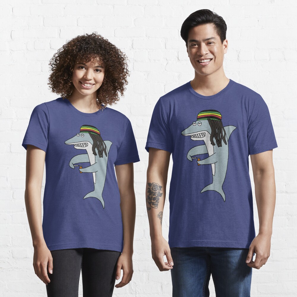 reggae shark tshirt