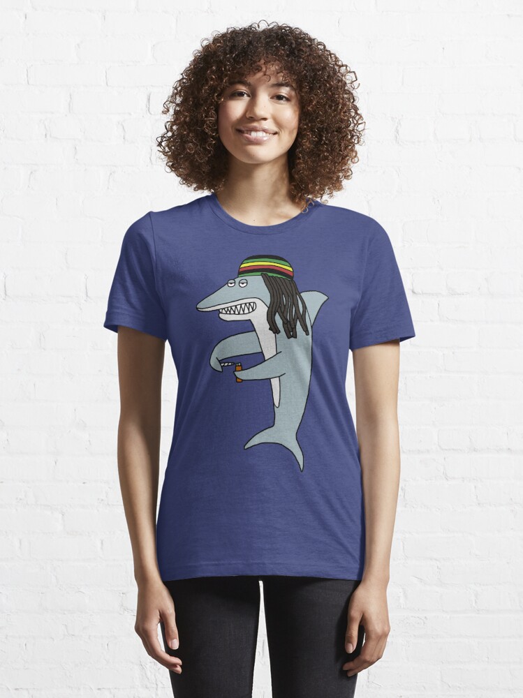 reggae shark tshirt