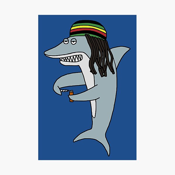 Reggae Shark Photographic Print