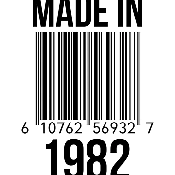 Artwork thumbnail, Made In 1982 by RandomStuffShop