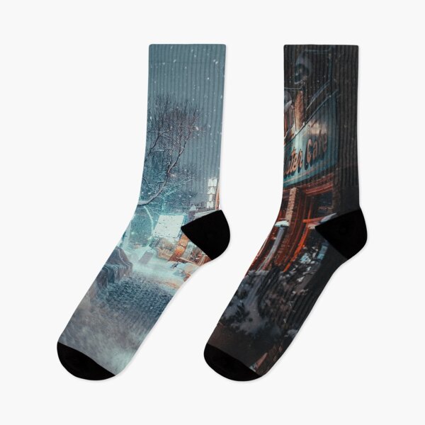 Item preview, Winter Evening  designed and sold by Erika Bartha.