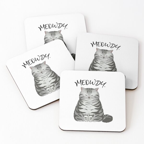 Item preview, Funny Gift For Cat Lovers Meowdy designed and sold by Suhy.