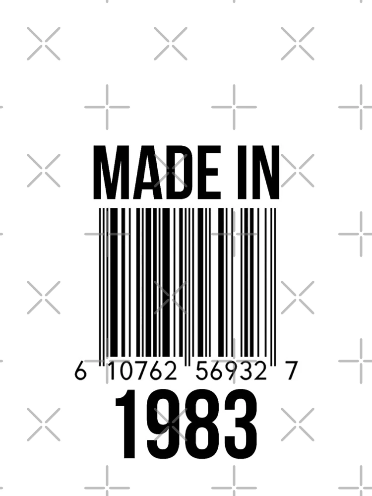 Thumbnail 4 of 4, iPhone Case, Made In 1983 designed and sold by RandomStuffShop.