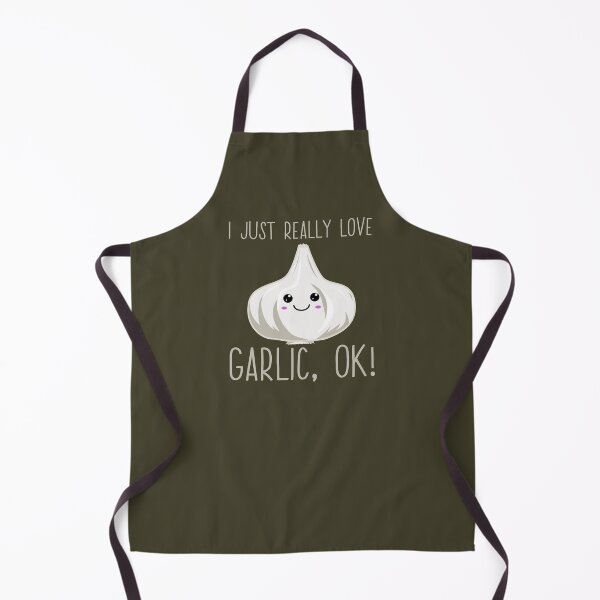 Item preview, I Just Really Love Garlic Ok! Kawaii Garlic Gift designed and sold by Kawaiindoodle.
