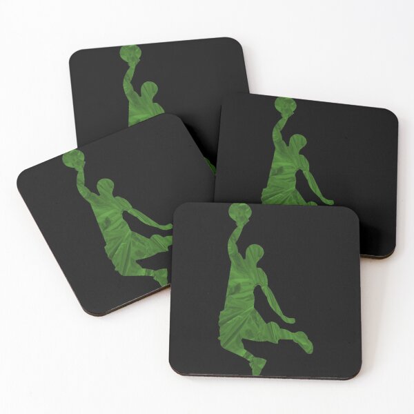 Item preview, Green Dunking Basketball Silhouette designed and sold by Express YRSLF.