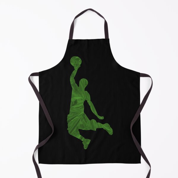 Item preview, Green Dunking Basketball Silhouette designed and sold by Express YRSLF.