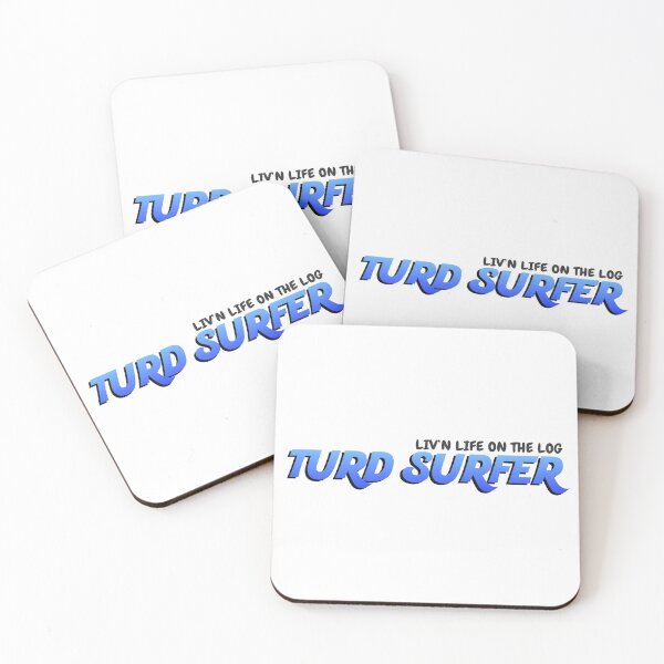 Item preview, Turd Surfing, it's a lifestyle! designed and sold by RocketshSD.