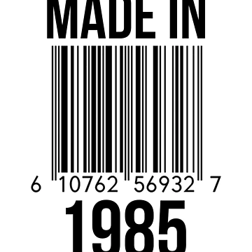 Artwork thumbnail, Made In 1985 by RandomStuffShop