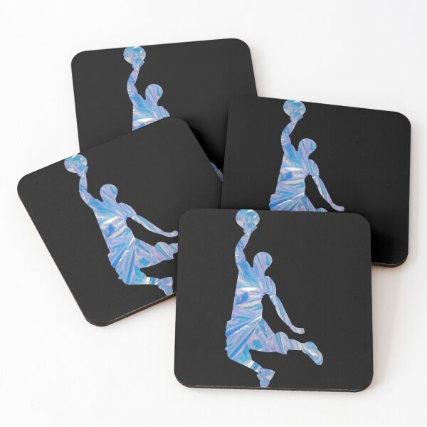 Item preview, Colorful Dunking Basketball Silhouette designed and sold by Express YRSLF.
