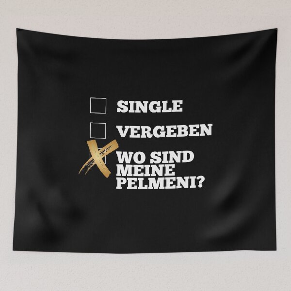 Item preview, Single Forgiven Where are my Pelmeni present designed and sold by Pineapple-Tree.
