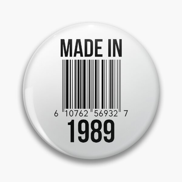 Item preview, Made In 1989 designed and sold by RandomStuffShop.