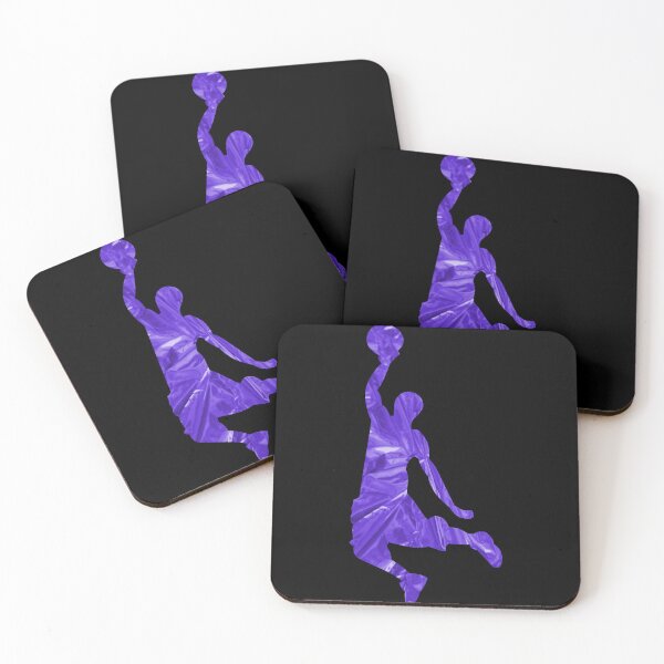 Item preview, Purple Dunking Basketball Silhouette designed and sold by Express YRSLF.