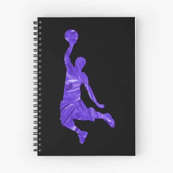 Item preview, Purple Dunking Basketball Silhouette designed and sold by Express YRSLF.