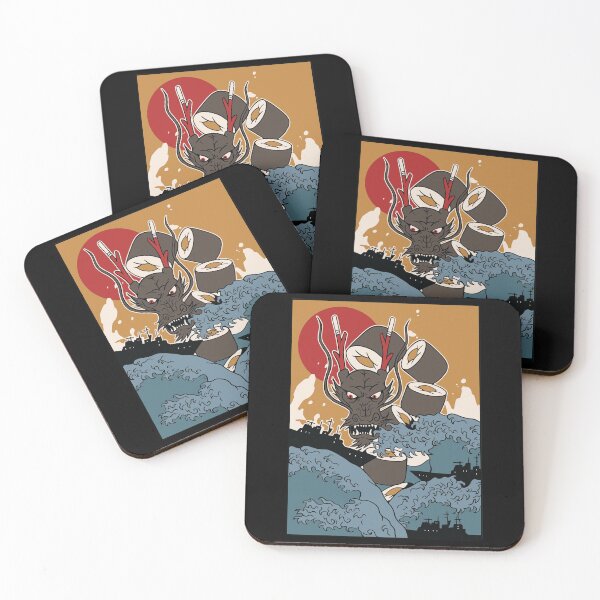 Item preview, Sushi Dragon In Ocean designed and sold by OnepixArt.