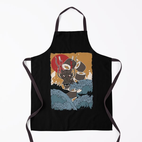 Item preview, Sushi Dragon In Ocean designed and sold by OnepixArt.