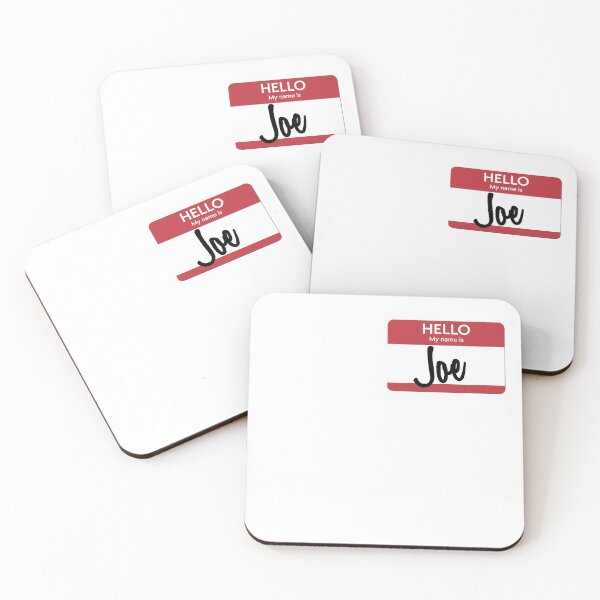 Item preview, Hello my name is Joe Name Tag designed and sold by Original Cheddar.