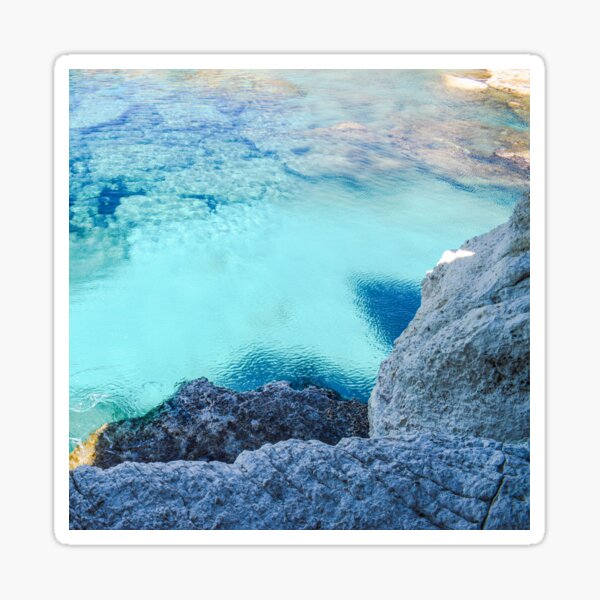 Meer, transparent, Wasser, klar, türkis, Natur Sticker