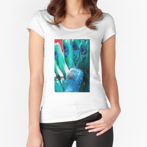 Recycled Peacock at Kettfest2015 Fitted Scoop T-Shirt