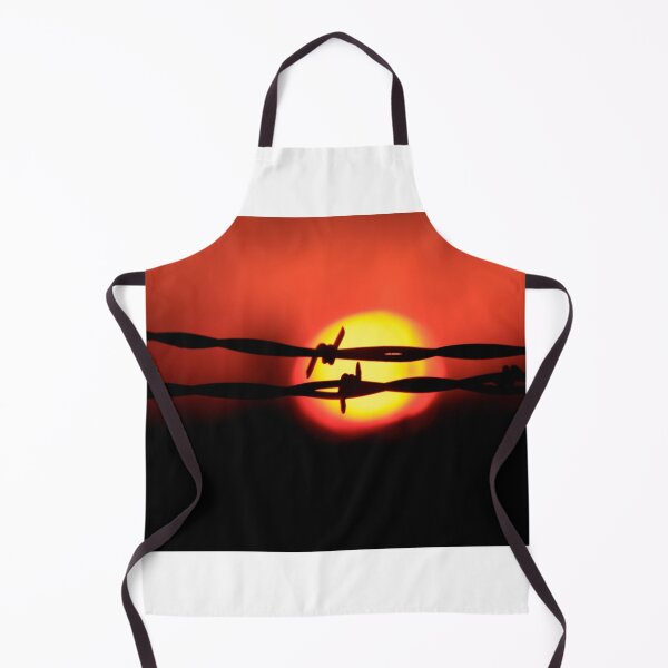 Item preview, Kansas Sunset with the Sun and a barbwire silhouette. designed and sold by ROBERTDBROZEK.