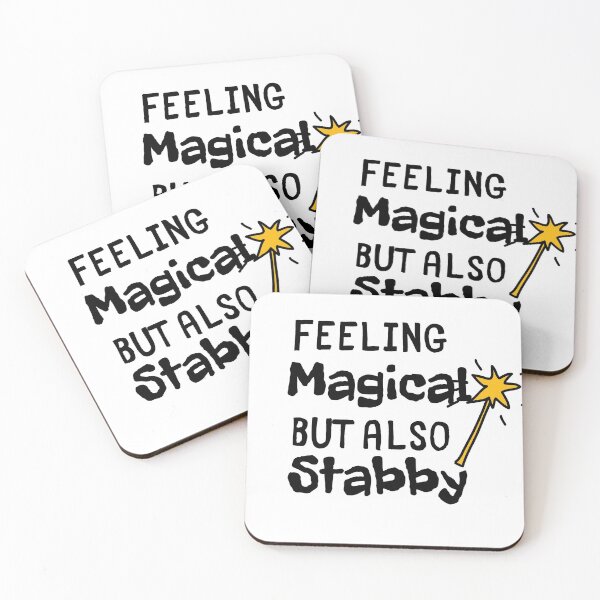 Item preview, Feeling magical but also stabby designed and sold by OneTimeEngineer.