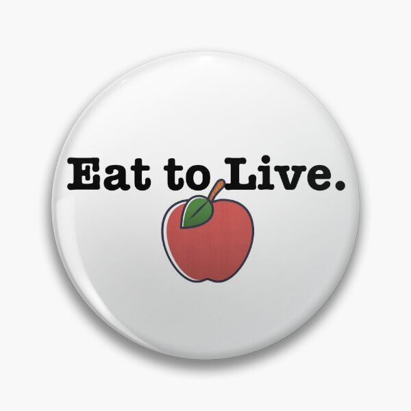 Item preview, Eat to Live with Apple designed and sold by LovenLaughter.