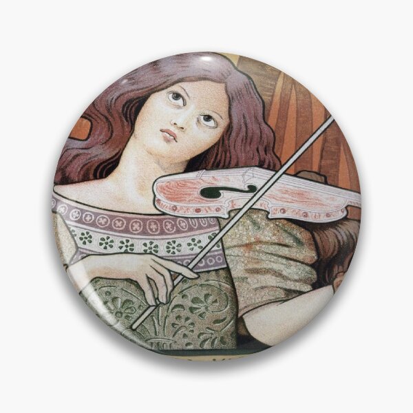 Item preview, Vintage Violin Playing Girl designed and sold by hashnan21.