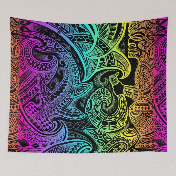 Item preview, rainbow shark fishermen designed and sold by pacificoceanart.