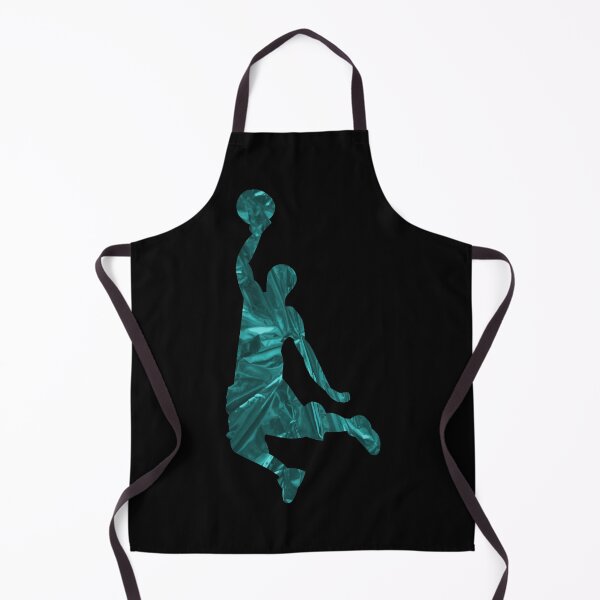 Item preview, Turqoise Dunking Basketball Silhouette designed and sold by Express YRSLF.