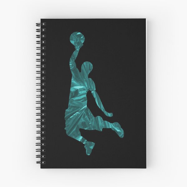Item preview, Turqoise Dunking Basketball Silhouette designed and sold by Express YRSLF.