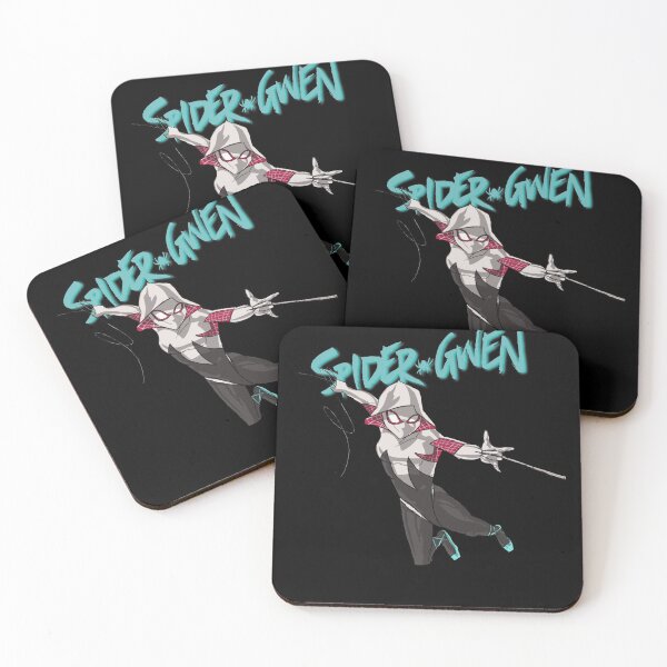 Artikelvorschau, Spider-Gwen Schwarzer Hintergrund entworfen und verkauft von FreekRooijakker.