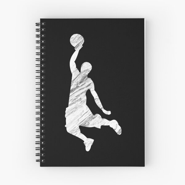 Item preview, White Dunking Basketball Silhouette designed and sold by Express YRSLF.