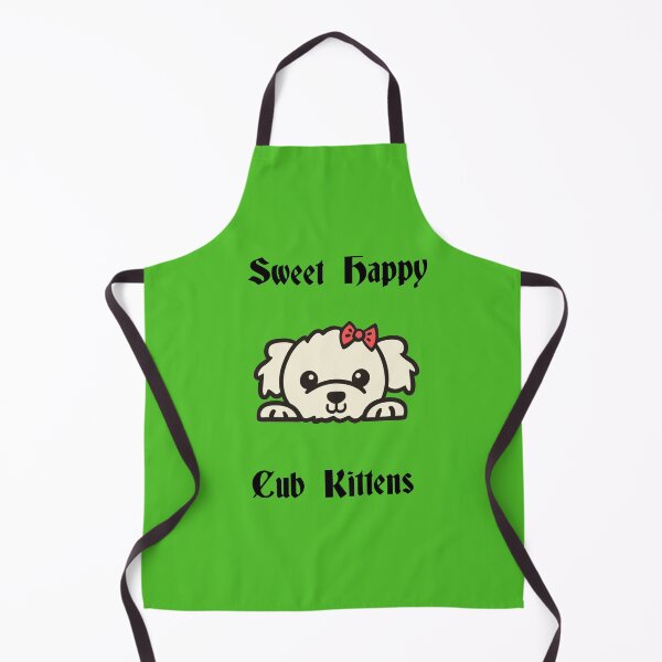 Item preview, Green sweet happy cub kittens designed and sold by DamaliePierre.