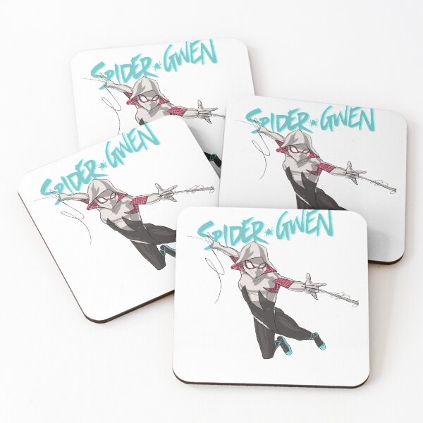 Artikelvorschau, Spider-Gwen weißer Hintergrund entworfen und verkauft von FreekRooijakker.
