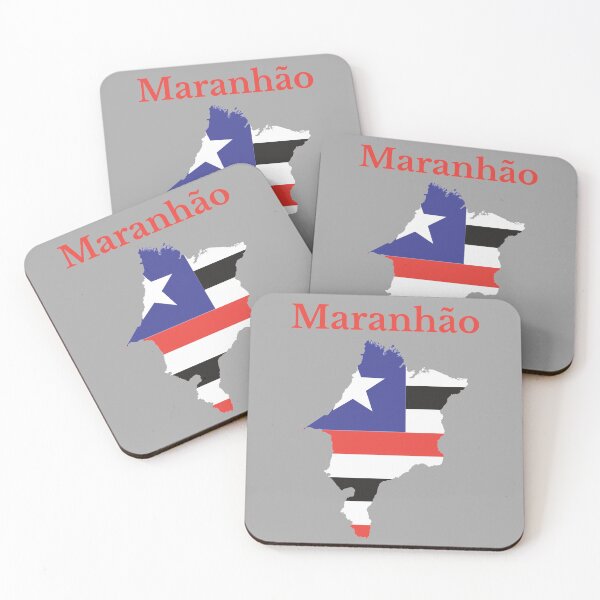 Item preview, Maranhao State Map Flag, Brazil designed and sold by marosharaf.