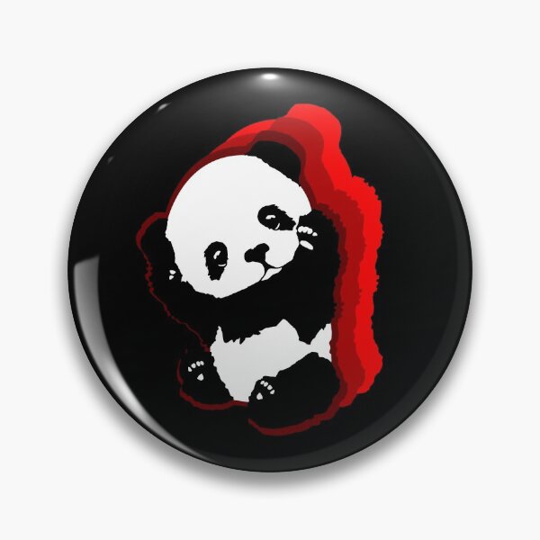 Item preview, A Cute Small Panda With Red Shadows designed and sold by Paulina Vanlife.