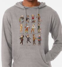 Die Zwölf Ärzte von Weihnachten Leichter Hoodie