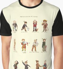 The Twelve Doctors of Christmas Graphic T-Shirt