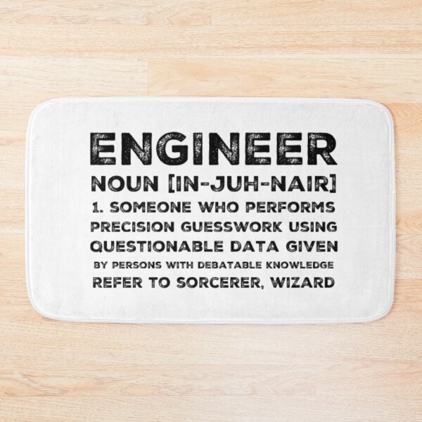 Item preview, Engineer Funny Definition designed and sold by socialengineer.