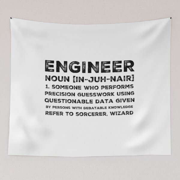 Item preview, Engineer Funny Definition designed and sold by socialengineer.