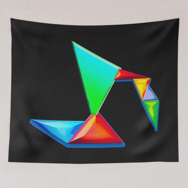 Item preview, TANGRAM MUSIC NOTE THAT WALKS WITH DIGNITY designed and sold by Ralek.