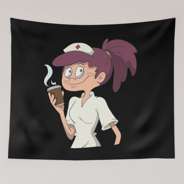 Item preview, Nurse with coffee mug designed and sold by Monkey Ful.
