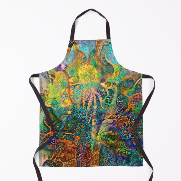 Item preview, Deepdream floral fractalize space abstraction designed and sold by blackhalt.