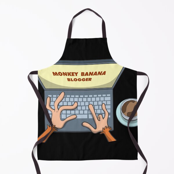 Item preview, Blogger with pc and coffee designed and sold by Monkey Ful.