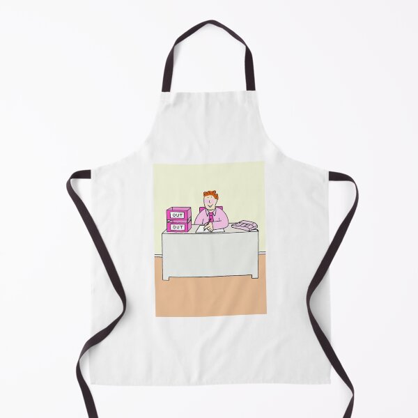 Item preview, Out Gay Man in Office Cartoon Humor designed and sold by KateTaylor.