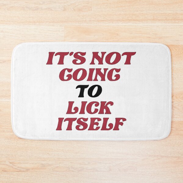 Item preview, It's not going to lick itself - CANDY CANE FUNNY CHRISTMAS designed and sold by AchrafOc.