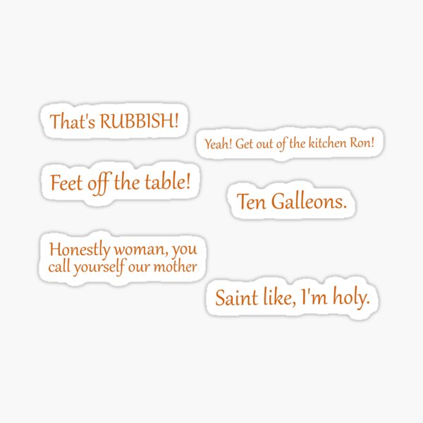 Weasley Twins Sticker Pack Sticker